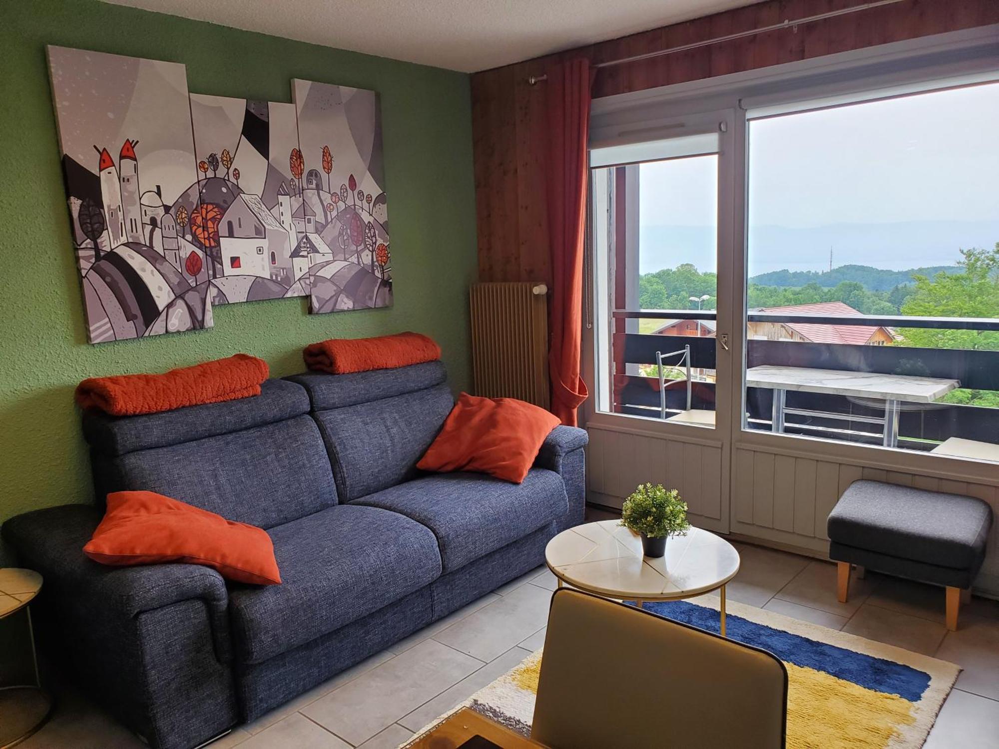 SUPERBE APPARTEMENT T2 3 ETOILES 40m2 PIED DES PISTES VUE SUR LE LAC Thollon-les-Memises Exterior foto