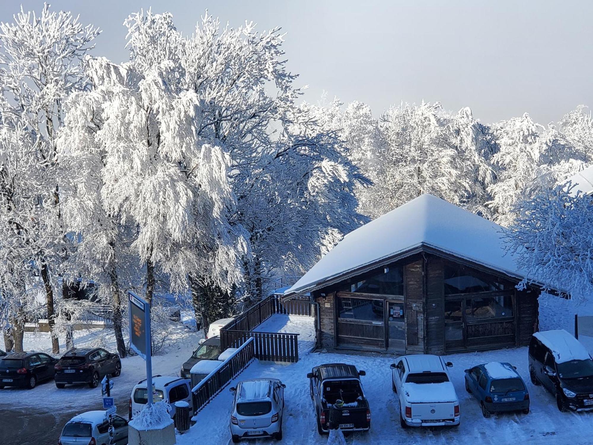 SUPERBE APPARTEMENT T2 3 ETOILES 40m2 PIED DES PISTES VUE SUR LE LAC Thollon-les-Memises Exterior foto